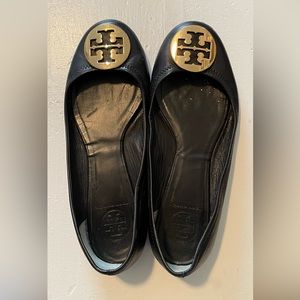 TORY BURCH Black flats SZ8